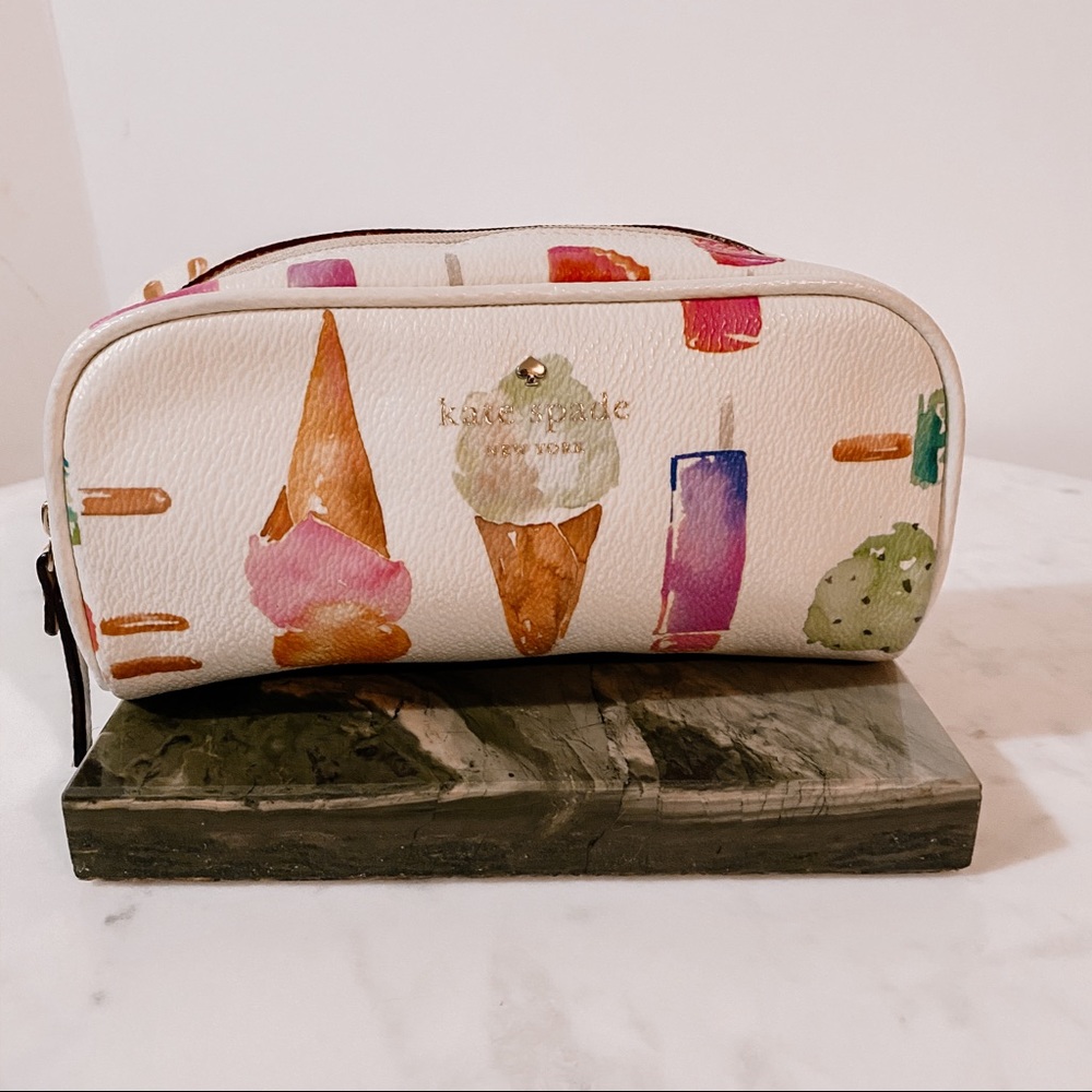 Kate Spade Ice Cream Pouch NWOT